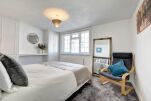 Bedroom,  Cheltenham Cottage Serviced Accommodation, Brighton