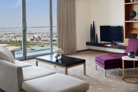 Living Area, Festival City Serviced Accommodation, Dubai