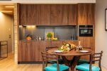 Kitchenette and Dining Area, Bankside Serviced Apartments, London