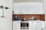 Kitchen, Enghien I Serviced Apartments, Paris