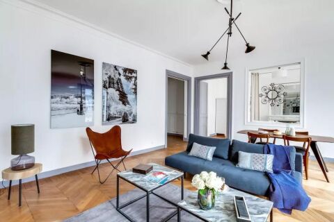 Living Area, Ponthieu I Serviced Apartments, PAris