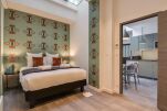 Bedroom, Monsigny VI Serviced Apartment, Paris