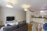 Open Plan Living Area, Elstree Way Serviced Apartments, Borehamwood