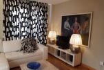Living Area, Chamberi Serviced Apartments, Madrid
