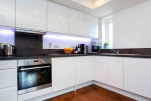 Kitchen, Entreprise Way Serviced Apartments, London