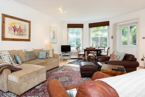 Living Area, Kensington Garden Serviced Apartment, London