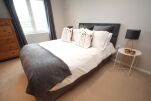 Bedroom, The Napoleon Serviced Apartment, Leamington Spa