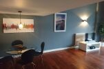 Living and Dining Area, Waterloo Street Serviced Apartment, Newcastle