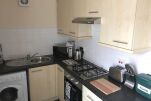 Kitchen, Cecil Lodge Serviced Accommodation, Swansea