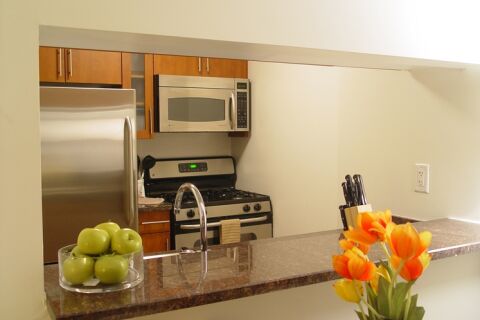 Kitchen, The Marc Serviced Apartments, Hell's Kitchen, New York