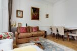 Living and Dining Area, Kensington Townhouse Serviced Accommodation, London