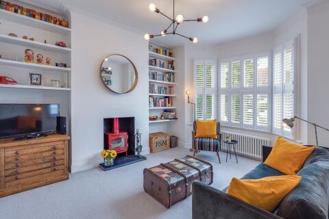 Living Area, Colwith Road Serviced Accommodation, London
