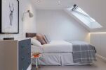 Bedroom, Colwith Road Serviced Accommodation, London