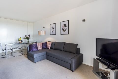 Living Area, Point West Serviced Apartment, London