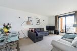 Living and Dining Area, Point West Serviced Apartment, London
