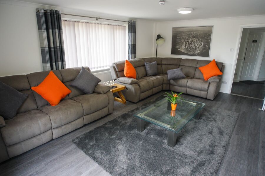 Living Area, Torvale Lodge Serviced Accommodation, Torvale Lodge