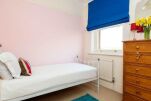 Bedroom, Riverside Mansions Serviced Apartment, London