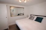 Bedroom, Sun Lane Serviced Apartments, Harpenden