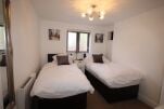 Twin Bedroom, Sun Lane Serviced Apartments, Harpenden