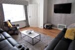 Living Room, Strathview House serviced Accommodation, Motherwell