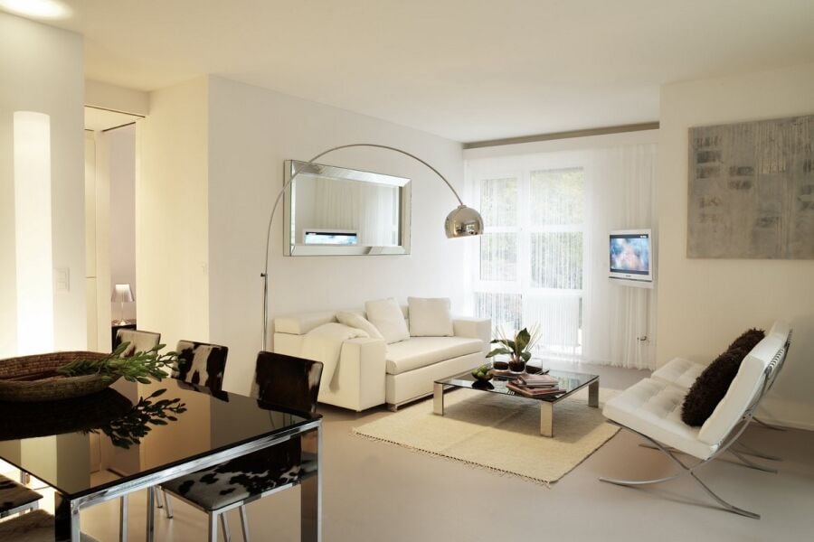 Living Room, Bellariastrasse Serviced Apartments, Zurich