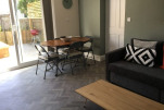 Living and Dining Area, The Studio Serviced Apartment, Worthing