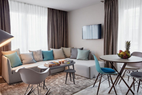 Lounge, Militarstrasse Serviced Apartments, Zurich