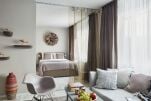 Bedroom Militarstrasse Serviced Apartments, Zurich