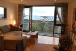 Living Area, Argyle Street Serviced Apartment, Glasgow