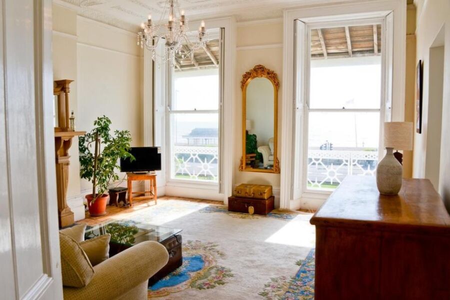 Living Area, Heene Terrace Serviced Apartment, Worthing