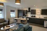 Open Plan Living Area, Victoria House Serviced Apartments, Sheffield