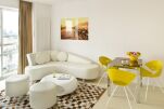 Living Area, VISIONAPARTMENTS Warsaw Grzybowska
