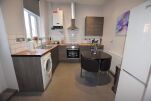 Kitchen and Dining Area, Western Hill Serviced Accommodation, Sunderland