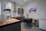 Kitchen and Dining Area, Western Hill Serviced Accommodation, Sunderland