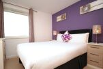 Bedroom, Century Wharf Serviced Apartments, Cardiff