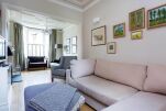 Living Area, Brook Green Serviced Accommodation, London