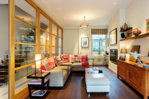 Living Area, Bradbourne Street Serviced Accommodation, London