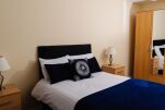 Bedroom,  St Helens Court Serviced Apartment, Derby