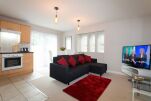 Living Area, Beech Lodge Serviced Apartments, Oxford