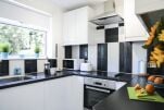 Kitchen, Netherton Serviced Accommodation, Wilshaw