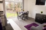 Living and Dining Area, Moseley Mews Village Serviced Accommodation, Birmingham