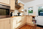 Kitchen, Plough Lane House Serviced Accommodation, London