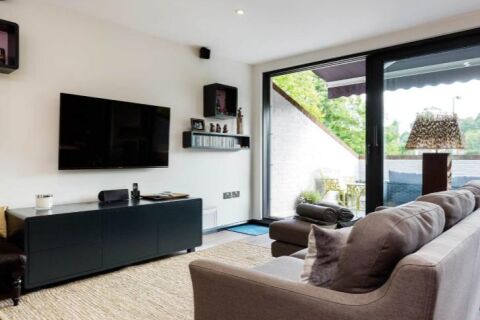 Living Area, Wimbledon Terrace House Serviced Accommodation, London