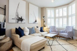 Living Area, Serene Serviced Accommodation, London