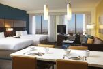 Living Area, Los Angeles Century Boulevard Apartments, Los Angeles