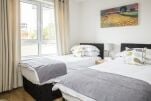 Bedroom, The Centrium Serviced Apartments, Woking