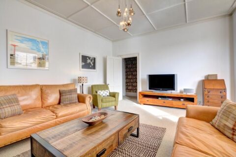 Living Area, Medina Serviced Apartment, Hove, Brighton