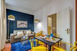 Living and Dining Area, Greci Serviced Apartments, Rome
