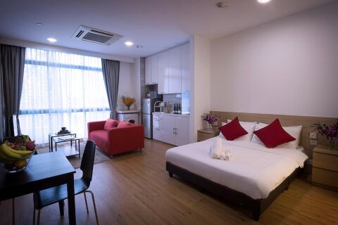 Studio, River Valley Road Serviced Apartments, Singapore