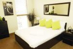 Bedroom, Vizion Serviced Apartments, Milton Keynes